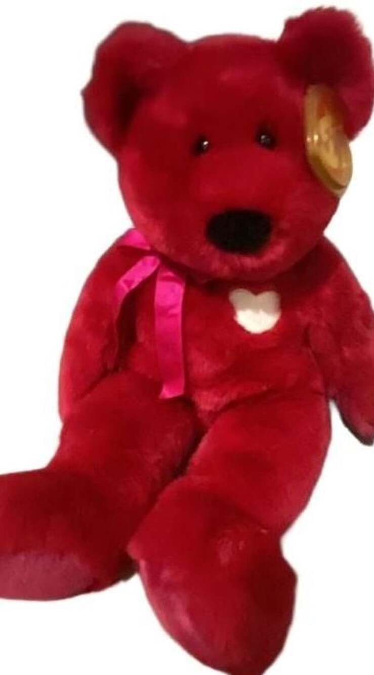 Valentina The Red Valentine Bear Large 21” TY Beanie Buddy
